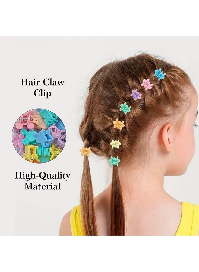 FHF 40 Pcs Colorful Mini Hair Clutcher for Women | Cute Small Hair Clips for Baby Girl/Kids/Toddlers & Women | Cute Floral Baby Hair Accessories for Girls (40 Pcs) - Image 3