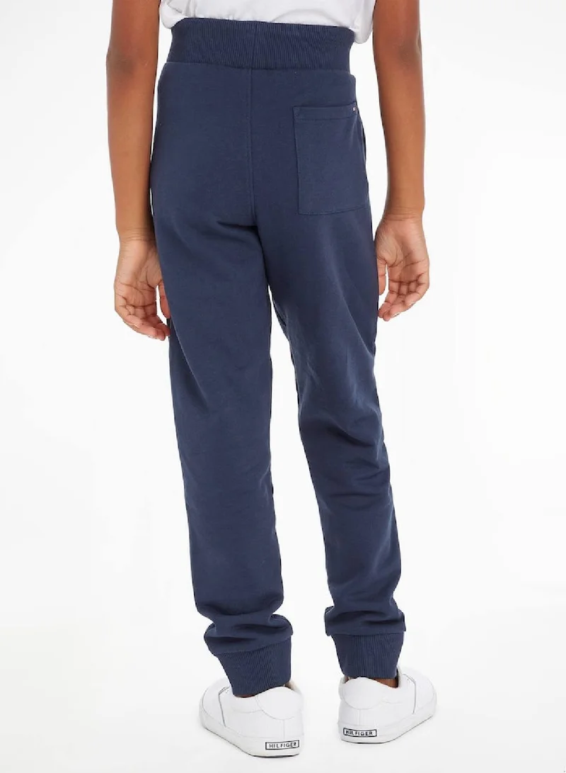 TOMMY HILFIGER Essential Organic Cotton Logo Joggers