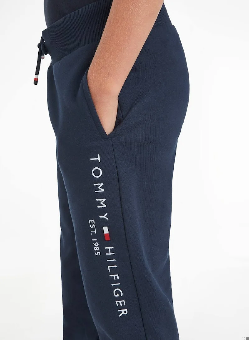 TOMMY HILFIGER Essential Organic Cotton Logo Joggers