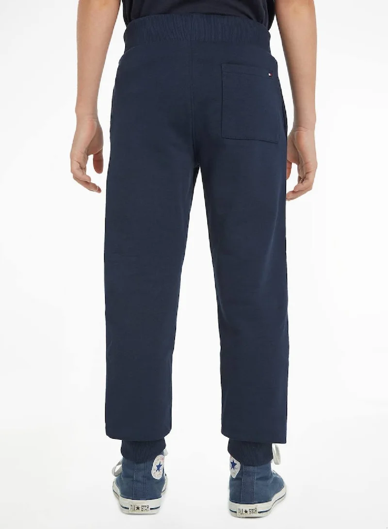 TOMMY HILFIGER Essential Organic Cotton Logo Joggers