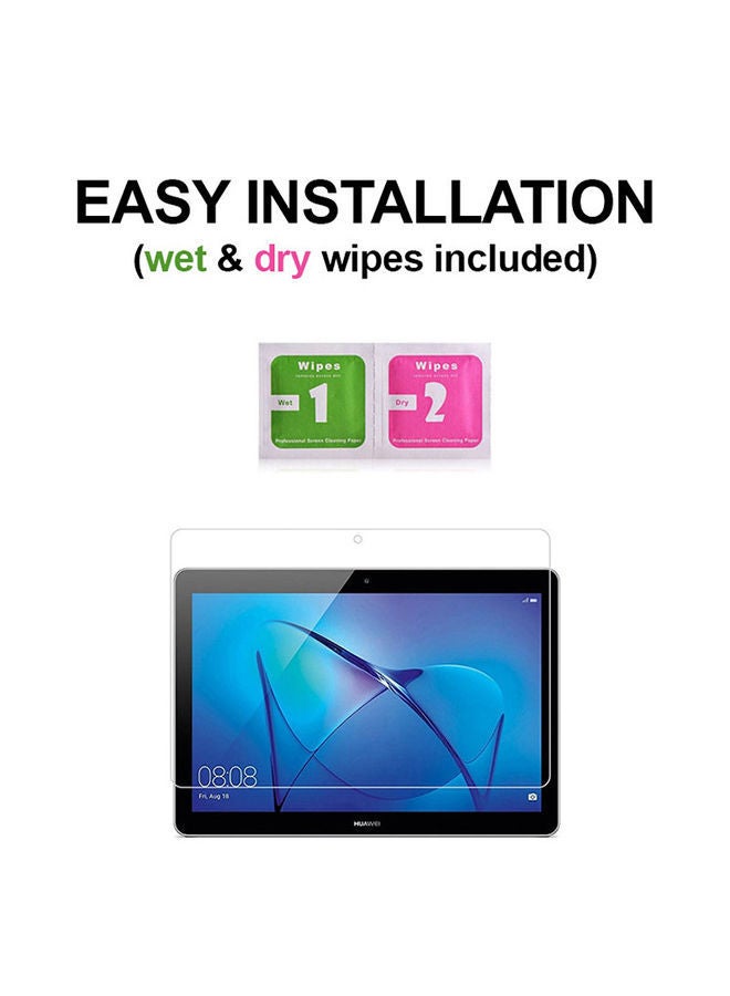 NIBEMINENT Tempered Glass Screen Protector For Huawei MediaPad T3 10 15cm Clear  - Image 3