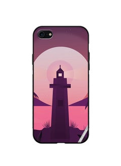 Protective Case Cover For Apple iPhone 7/8/SE 2020 Lake House Design Multicolour
