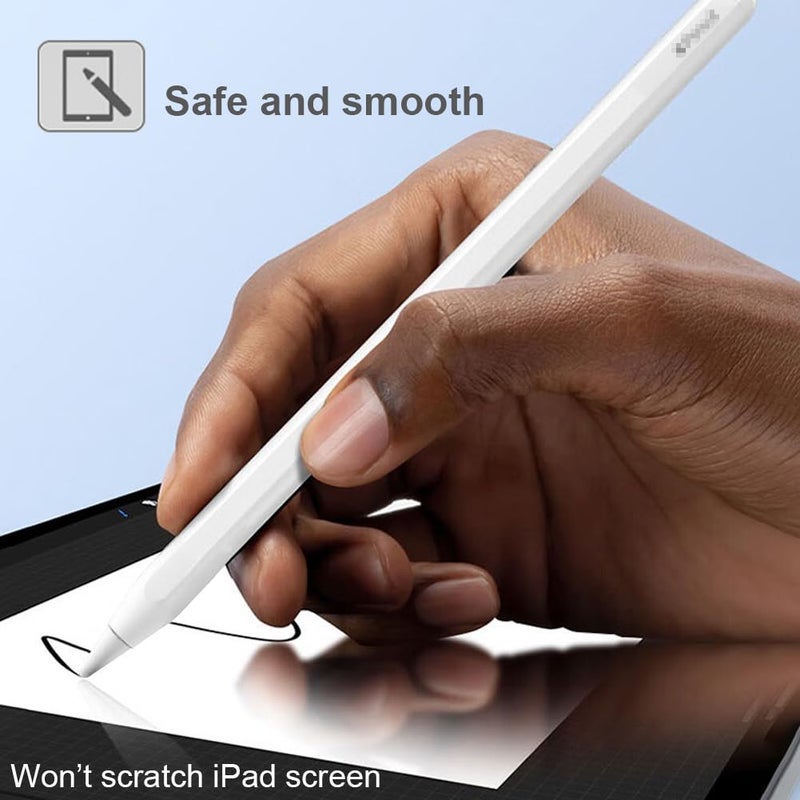 SIXFU Tips for Apple Pencil Tips, Apple Pencil Pro Tips, Apple Pen Tips, Case Accessories Compatible with iPad Pencil Tips(4 PCS) - Image 5