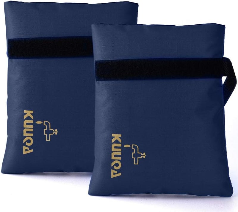 KUUQA Kuuqa Outdoor Faucet Cover Winter Faucet Socks for Freeze Protection Set of 2 Deep Blue - Image 1