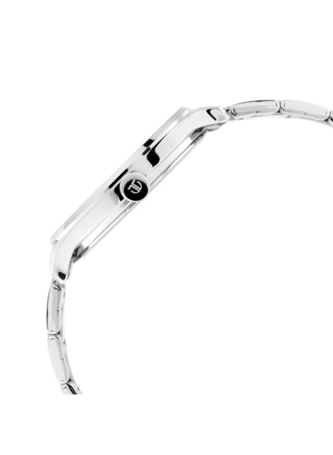 تيتان Men Analog Display Watch With Silver Stainless Steel Strap - 1802SM03