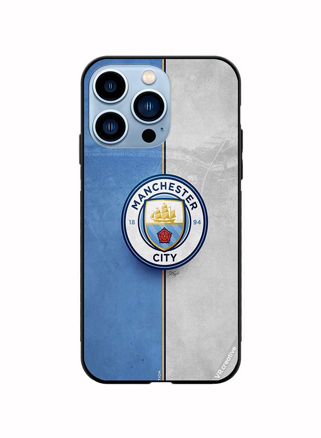 VR CREATIVE Protective Case Cover For Apple iPhone 14 Pro Max Manchester City Design Multicolour - Image 1