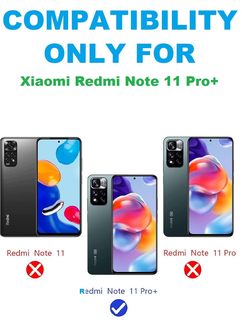 Super 2 Pieces Tempered Glass Screen Protector Clear Designed For Xiaomi Redmi Note 11 Pro Plus Full Screen Coverage And Bubble Free - Image 3