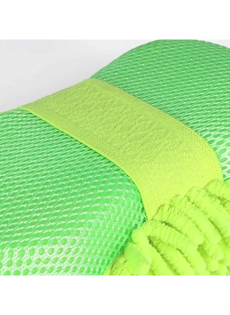 Goolsky - 1pc Boat/Car Wash Microfiber Wash Sponge Scratch Free, Ultra Absorbent Microfiber Waffle Drying Towel for Car Detailing, Green, 22.99cm*12.98cm*6.99cm - Image 1