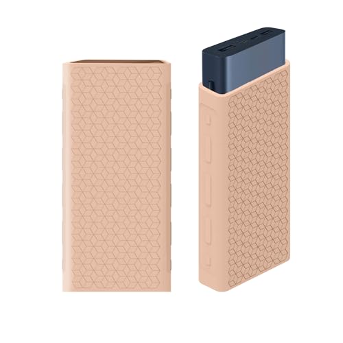 GadgetBite Silicon Soft Cover Case for Mi Power Bank 3i 20000 mAh Battery [Power Bank NOT Included]-Black - Image 1