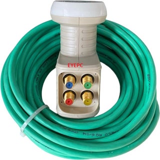 50 Meters 50 M Ready Made Satellite Dish Antenna Cable HD Broadcast Supported + 4 LNB Together - pzsku/Z126212459A96E25B5C9CZ/45/_/1737174310/787ff9af-5bca-4ee1-b552-8f07af590ea1