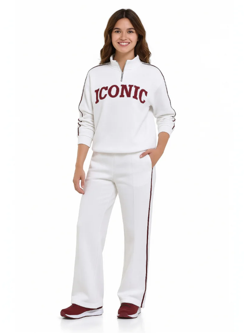 victor and jane ICONIC 2 Piece Set- Sweattop and Wide-Leg Jogger Set