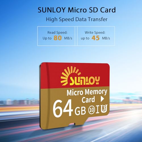 Sunloy PS Vita Memory Card SD2Vita 6.0 Adapter with 64GB Micro SD Card, High Speed microSDXC UHS-I Flash Memory Card with PSVita SD Card Adapter for PSV 1000/2000 PSTV FW 3.60 HENkaku Enso System - Image 3
