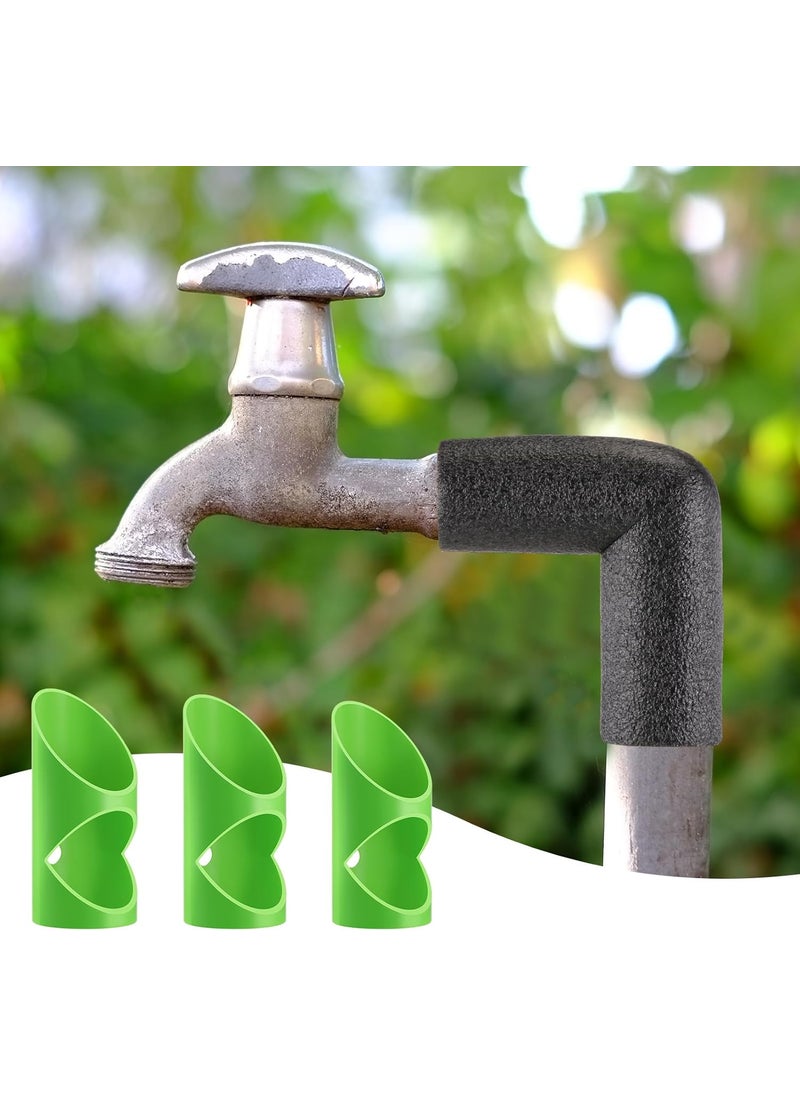 Tondiamo Tondiamo 6 Pcs Foam Pipe Cutter Tool 6 Sizes Pipe Insulation Foam Water Tube Cutter Tool 5mm22mm28mm40mm46mm53mm for Insulation in Homes Industries and Commercial Places Green  - Image 5