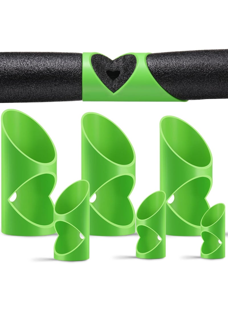 Tondiamo Tondiamo 6 Pcs Foam Pipe Cutter Tool 6 Sizes Pipe Insulation Foam Water Tube Cutter Tool 5mm22mm28mm40mm46mm53mm for Insulation in Homes Industries and Commercial Places Green  - Image 1