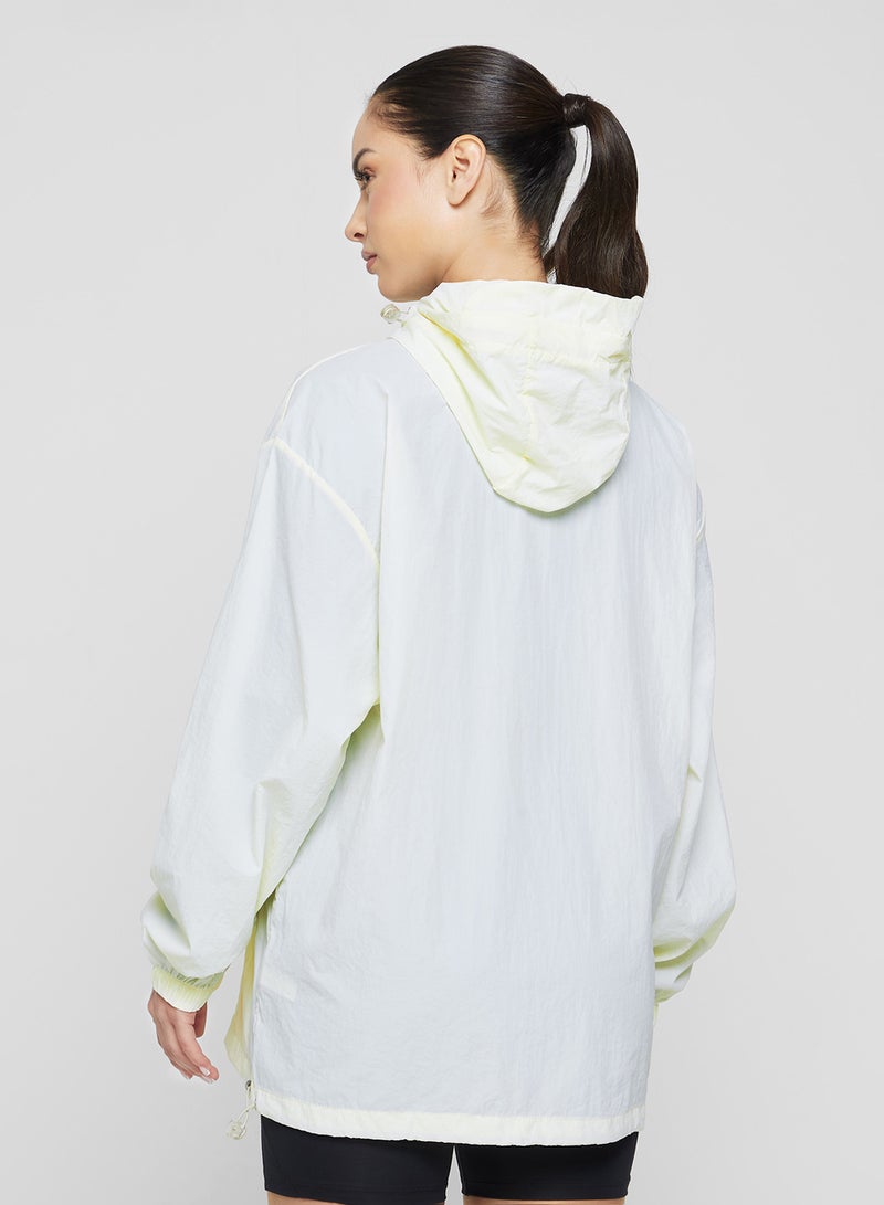 فورورد جاكيت طويل بغطاء رأس للمشي لمسافات طويلة - Image 2