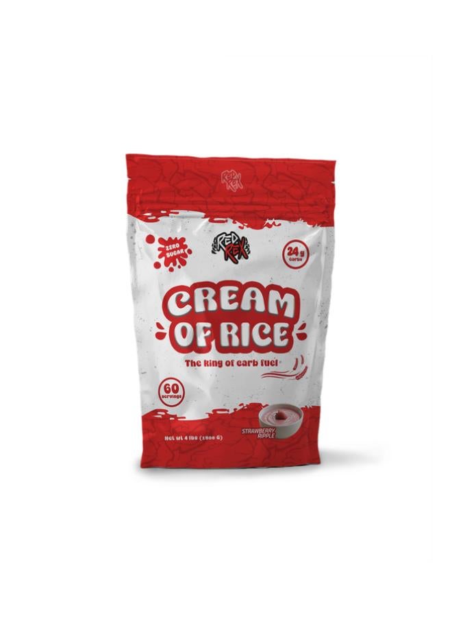 ريد ريكس بروتين كريمة الأرز بنكهة تموجات الفراولة