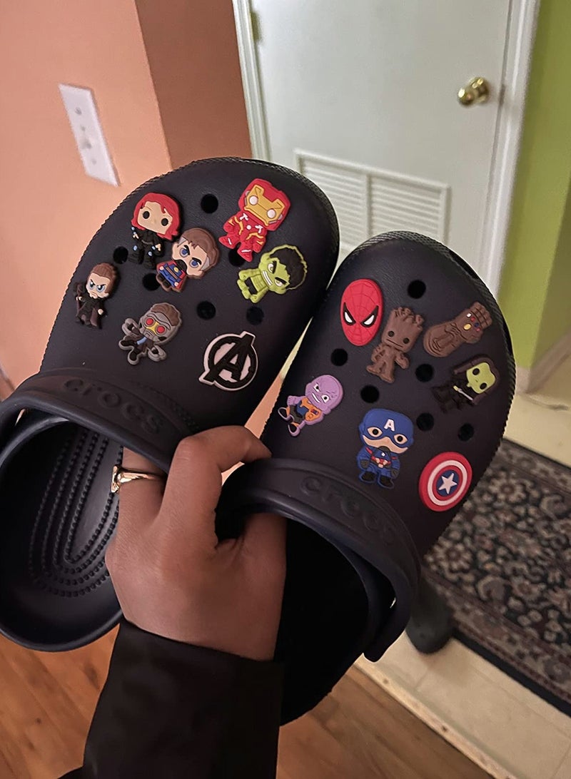 SYOSI Shoe Decorations Charm, Anime Superhero Croc Accessories, Wristband Bracelet Girls Boys Party Favors Birthday Gifts, Nurse Shoes Decorations for Adults Women Men, 30 PCS - Image 3