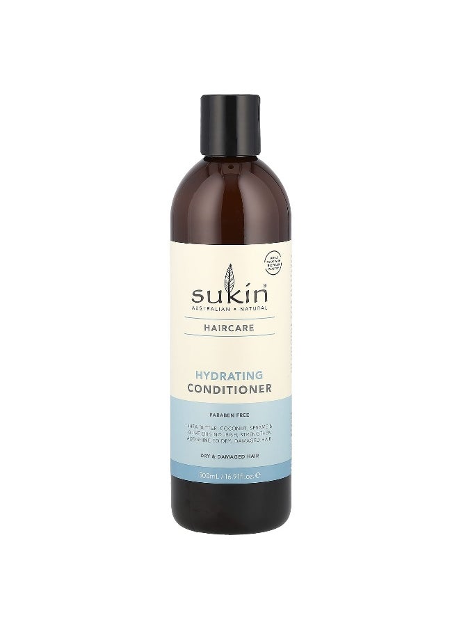 Sukin Sukin, Hydrating Conditioner, Dry & Damaged Hair, 16.9 fl oz (500 ml)  - Image 1