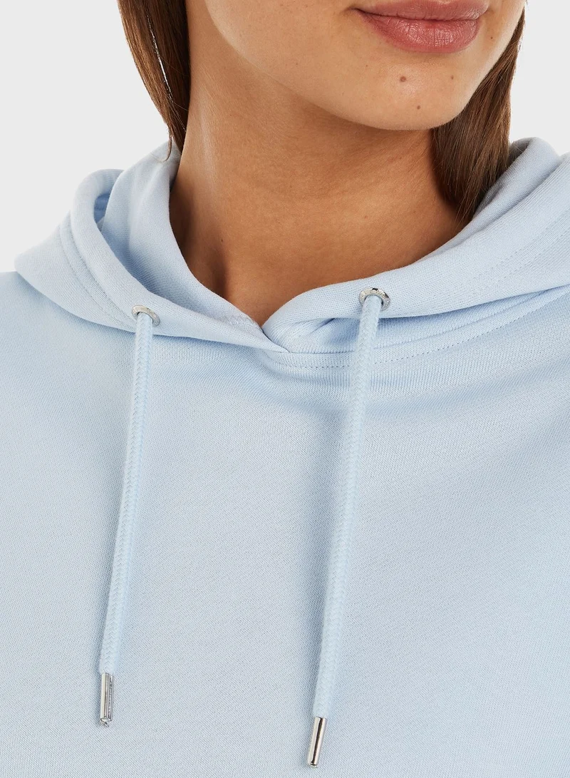 TOMMY HILFIGER Logo Sleeve Knitted Hoodie
