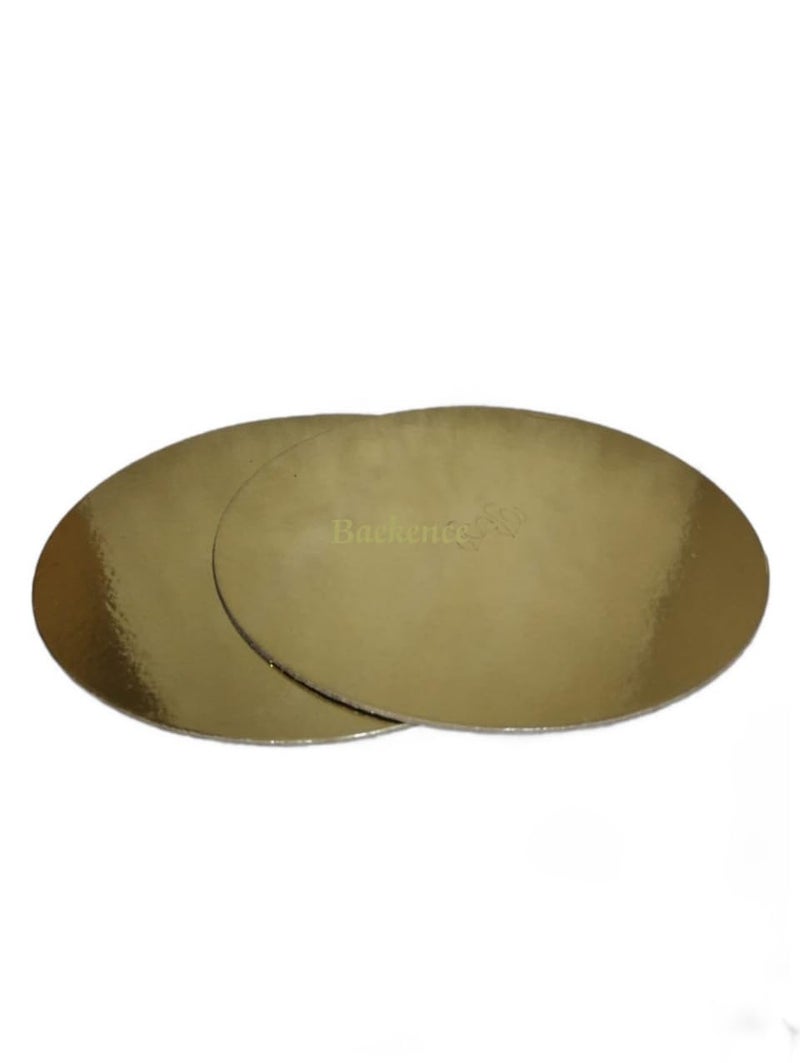 Baekence Baekence 10 inch Cake base Round Card Board 25 pcs Cardboard Round Cake Circle Base 10 inches Diameter Pack of 25 pcs - Image 4