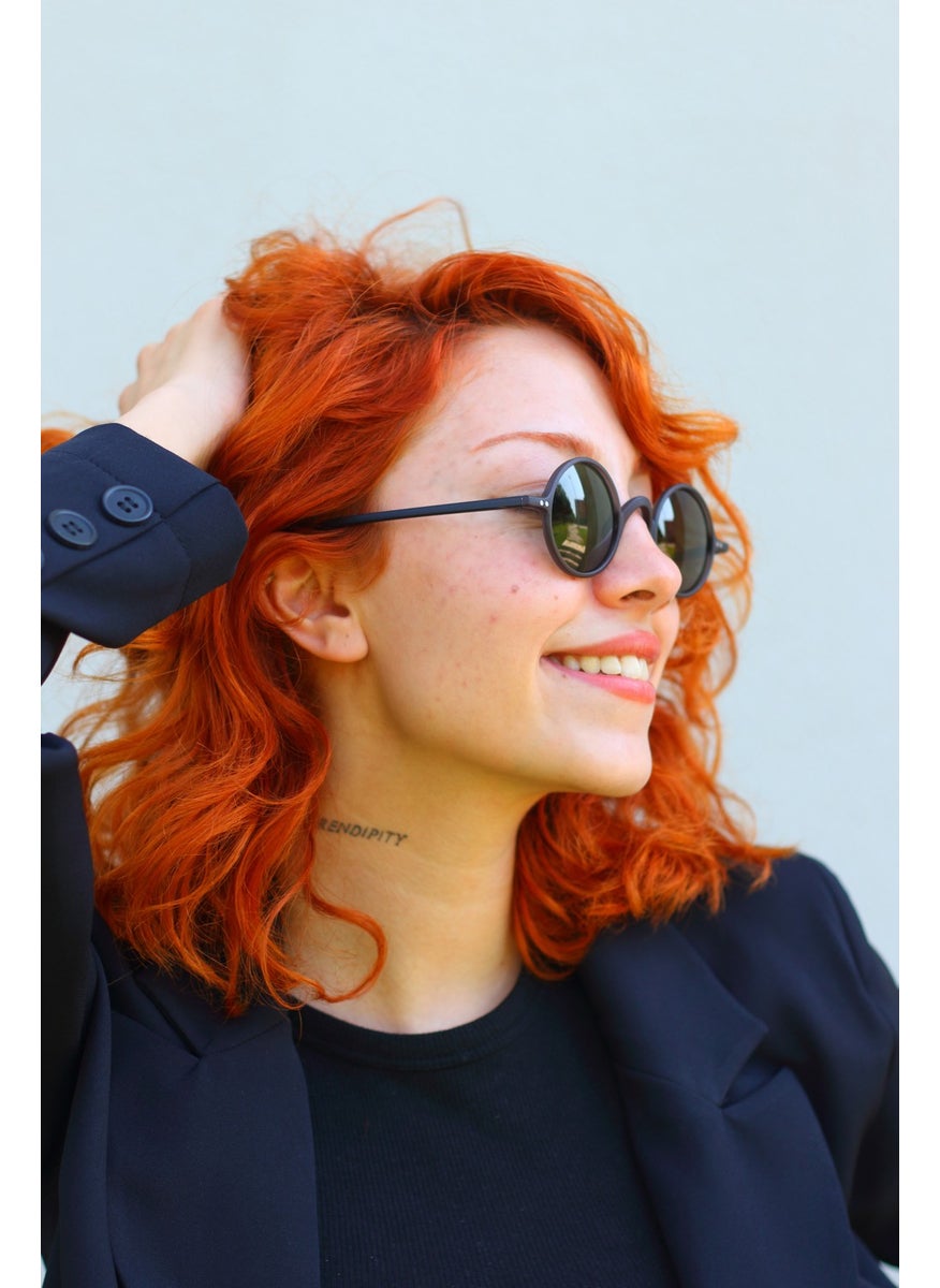 Focus On Judith Smoked Polarized Retro Sunglasses  - Image 5