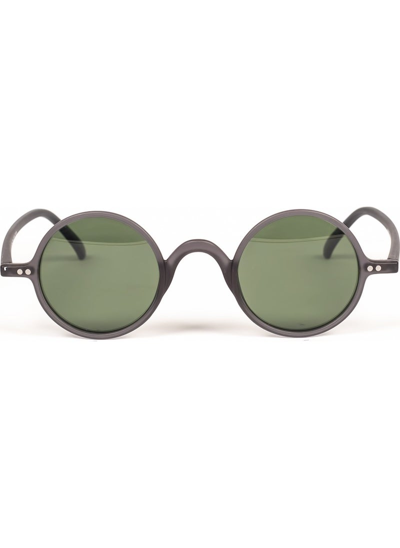 Focus On Judith Smoked Polarized Retro Sunglasses  - Image 1