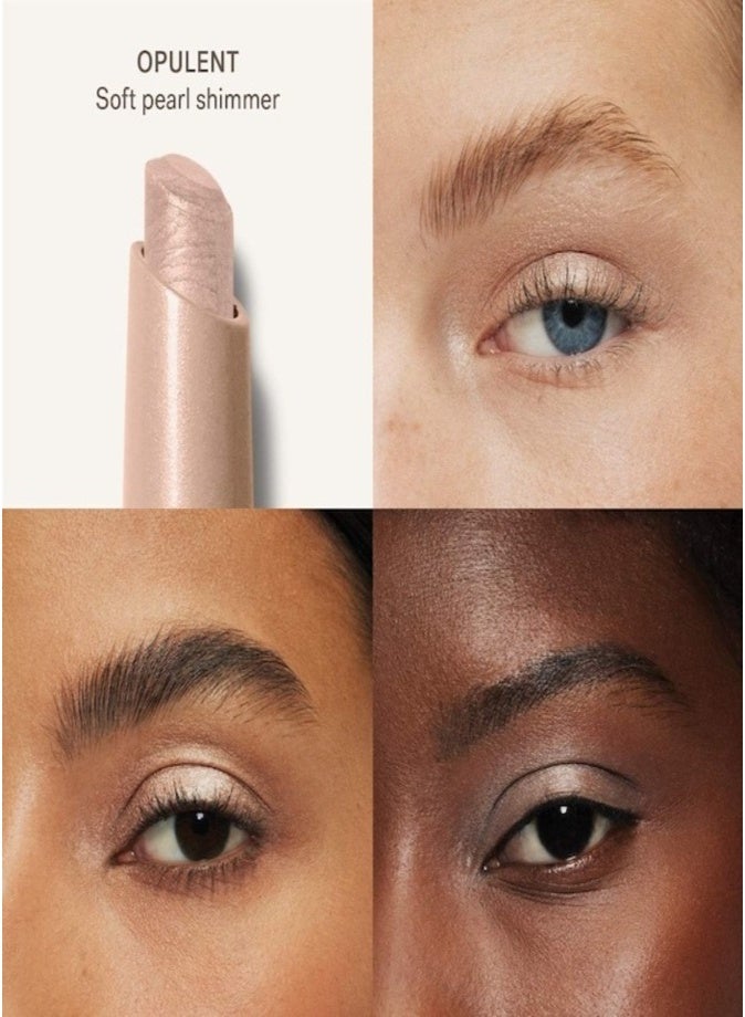 ILIA Eye Stylus Shadow Stick – Long-Lasting Cream Eyeshadow 1.5 g | Opulent - shimmer soft pearl - Image 3