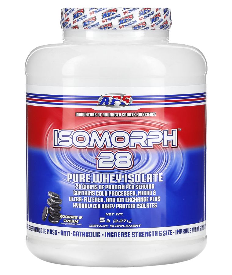 APS Isomorph 28 Pure Whey Isolate Cookies & Cream 5 lbs (2.27 kg)