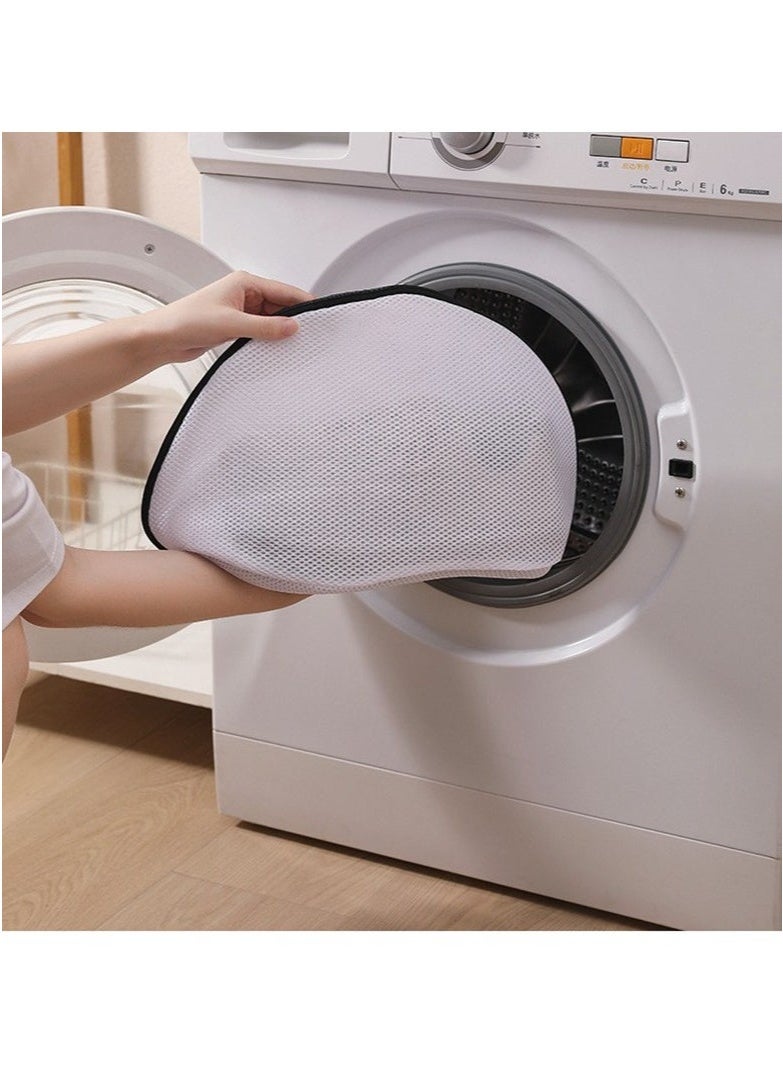 MIXDE Shoe Washing Bag a Set of 3 Reusable Mesh Shoe Washing Bags Suitable for Sports Shoes Running Shoes Suitable for Men - Image 2