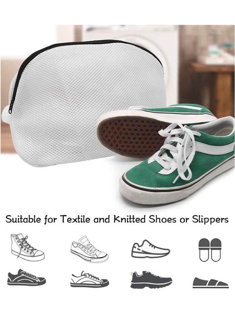 MIXDE Shoe Washing Bag a Set of 3 Reusable Mesh Shoe Washing Bags Suitable for Sports Shoes Running Shoes Suitable for Men - Image 3