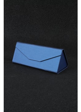 Special Design Magnetic Leather Glasses Box Blue MXPKILIFR02