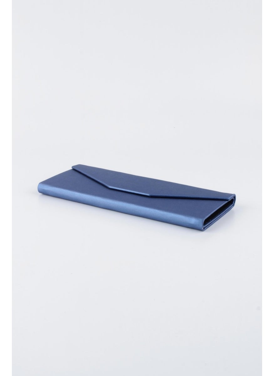Max Polo - Special Design Magnetic Leather Glasses Box Blue MXPKILIFR02 - Image 1