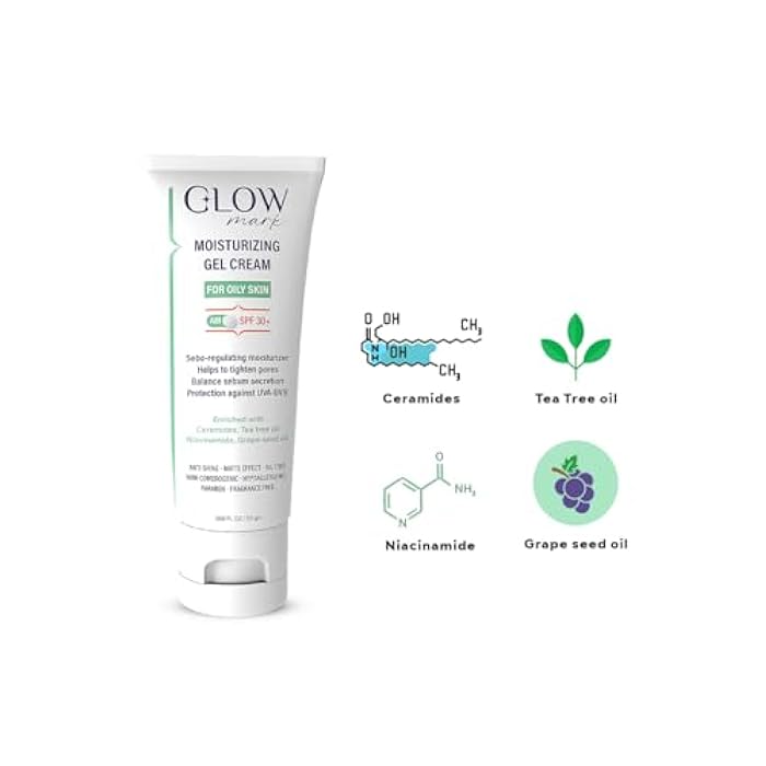 glowmark Glow Mark Moisturizing Gel Cream For Oily Skin 50 Gm - Image 3