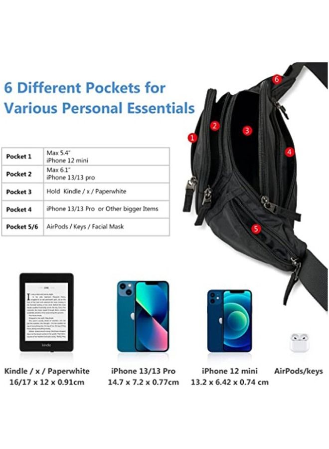 بروكاس حقيبة تخزين رياضية مقاومة للماء لركوب الدراجات والجري - Image 5