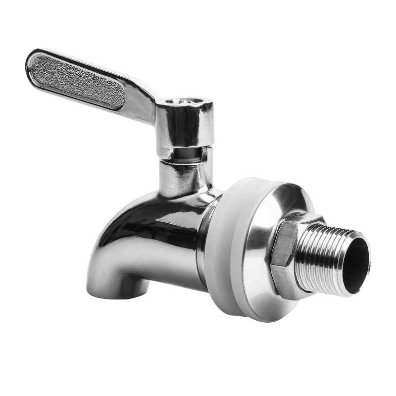 PUSCRIENO Replacement Spigot for Beverage Dispenser, Stainless Steel Spigot for Drink Dispenser, â€‹Water Dispenser Spigot, Food Grade, with Anti-Clogging Cap - Image 5
