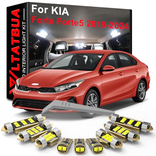WLTATBUA LED Interior Light Kit Package Replacement for KIA Forte Cerato K3 2019 2020 2021 2022 2023 2024, Super Bright 6000K White Bulbs + Install Tool - Image 1