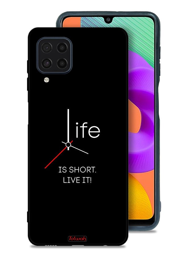 Tolwak غطاء حماية لجهاز سامسونج جالاكسي M22 - الحياة قصيرة عيشها - Image 1