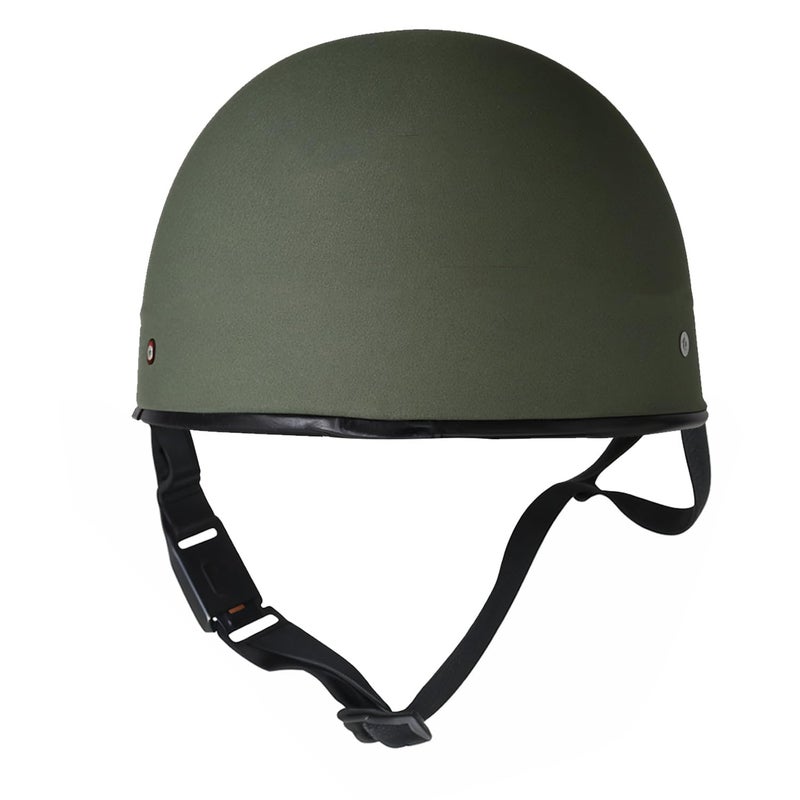 VISORUP All Purpose Open Face Cap with Adjustable Strap – Lightweight Half Cap Helmet for Bike, Scooter, Cycling & Daily Commute – Unisex Helmet for Men & Women - Image 4