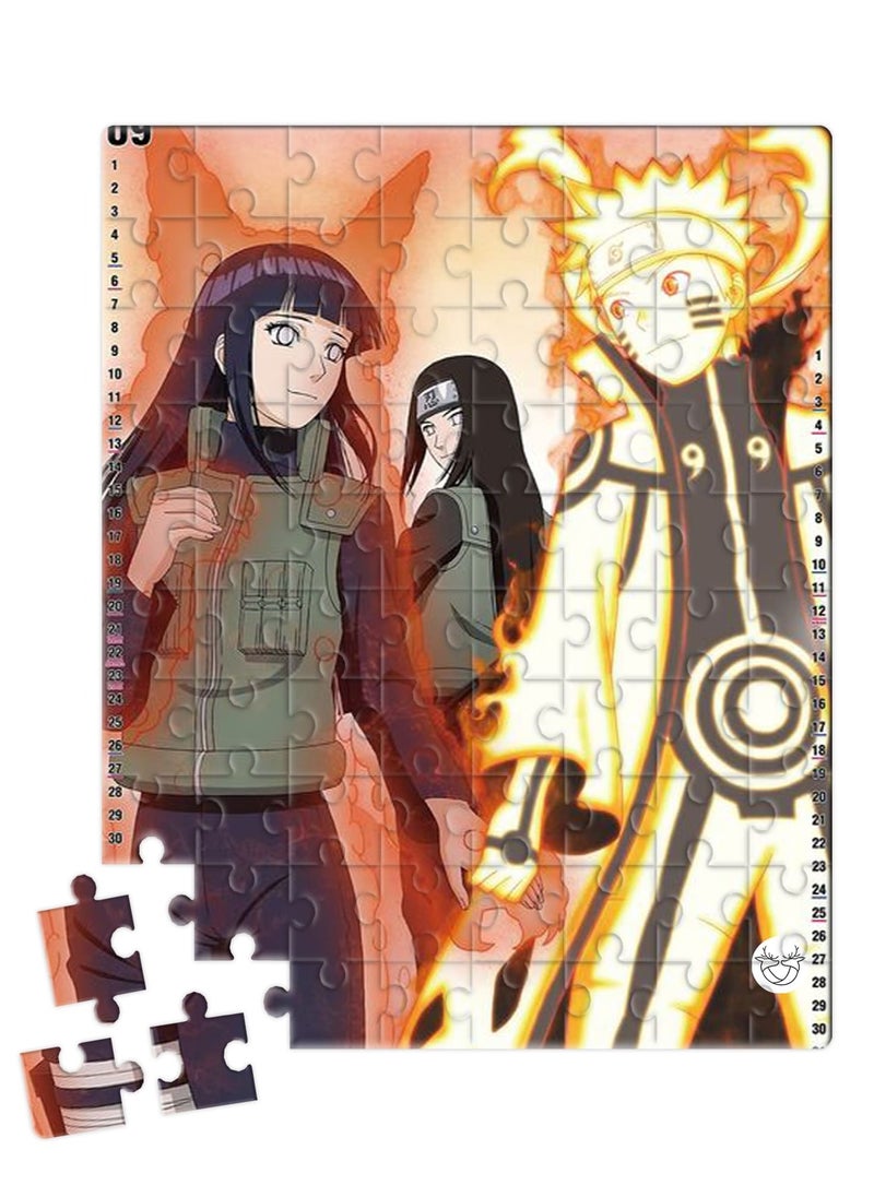 Reeman Design Puzzle printed with anime Naruto design 