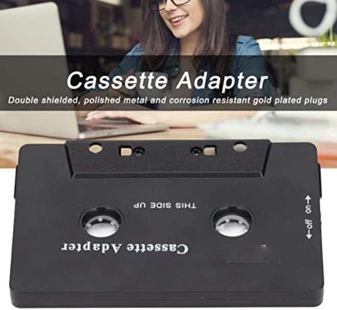 LICAEVEY Car Audio Bluetooth Wireless Cassette Receiver, Noise Reduction Stereo High Fidelity Tape Aux Receiver, Ideal for Home or Car Speaker System(Black) - Image 2