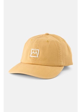 Men Brand Logo Cap, Khaki