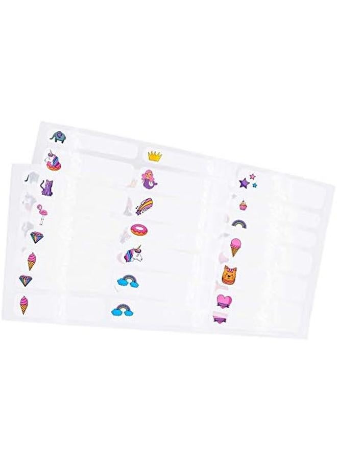 TINY WHEEL Self Laminating Stick On Name Label Boys Multicolor - Image 2