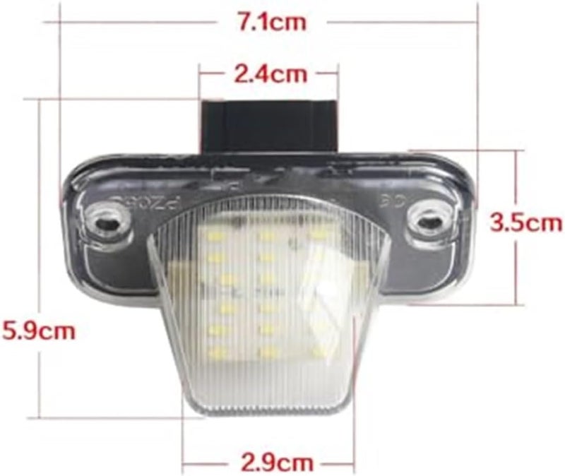 Wivplex CANBUS White License Plate Light for VW - Image 2