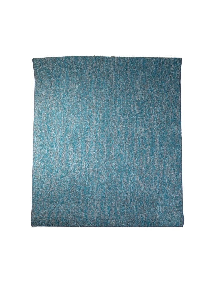 دالتون سجادة للمساحات منسوجة بتصميم أنيق أزرق ورمادي 182 x 243 سم DALR2O015 - Image 3