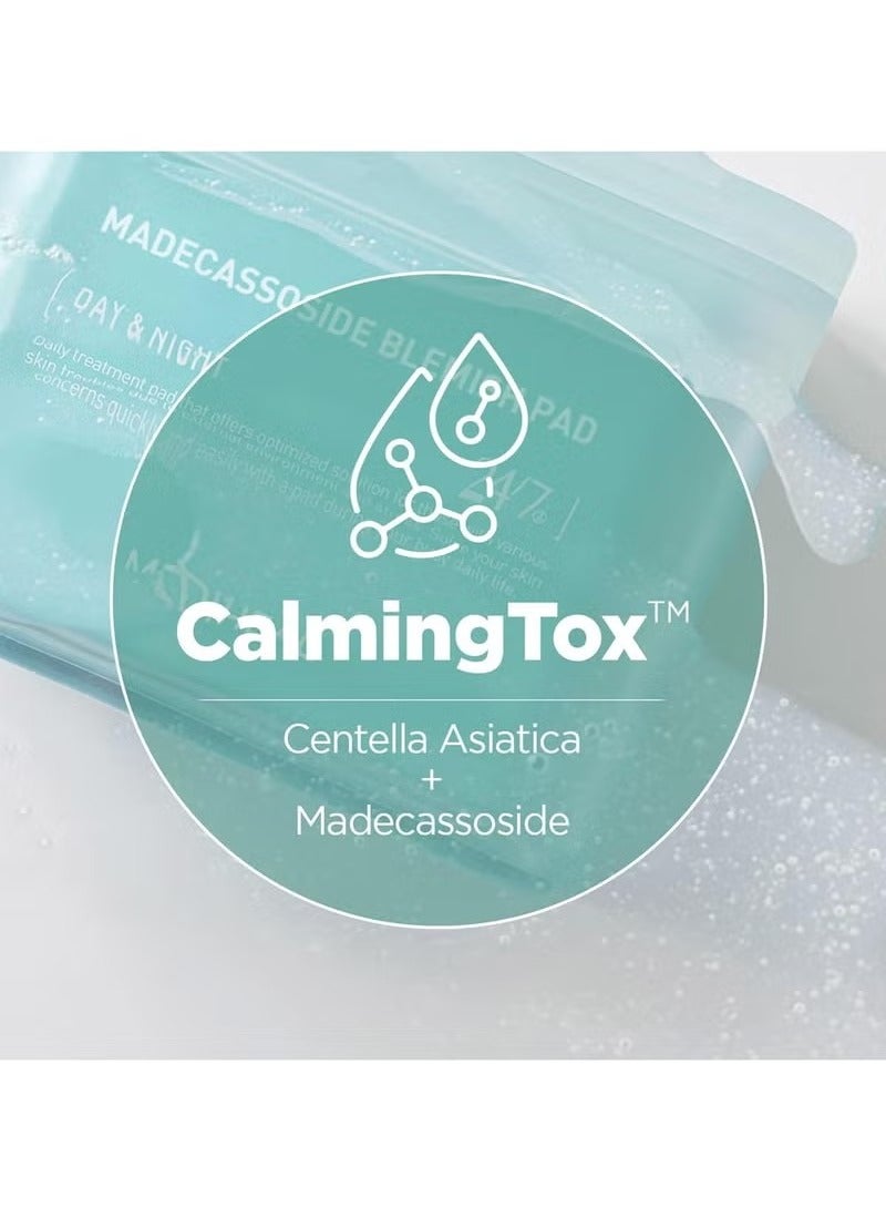 MEDIHEAL Madecassoside Cotton Facial Pads - Toner Pads with Centella Asiatica to Improve Uneven Skin Tone - Vegan Face Gauze Pads, 100 Pads - Image 3
