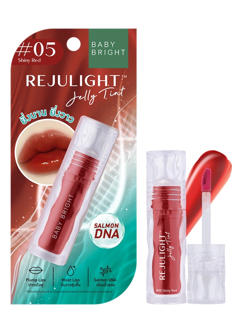 بيبي برايت تنت شفاه ريجو لايت جيلي من بيبي برايت أحمر لامع -05 - Image 1