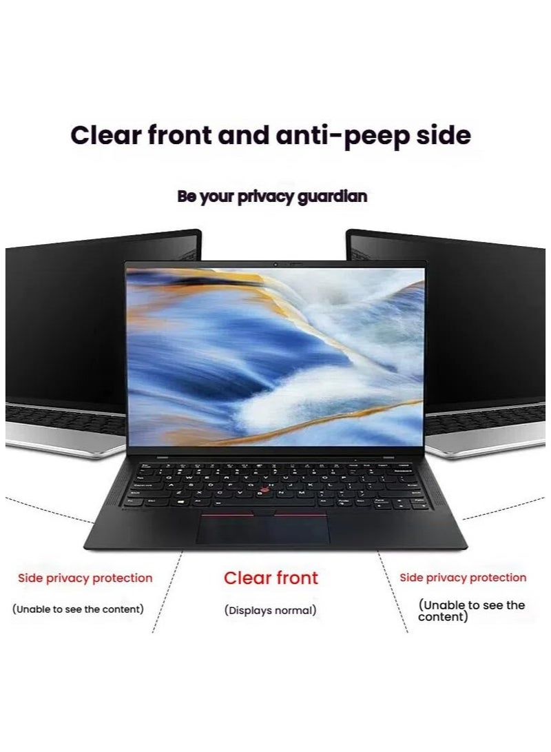 general Privacy Screen Protector Compatible with Lenovo Laptops Thinkbook 16+ 2024 16 inch - Removable Static Attachment Privacy Film, Easy to Install - Image 2