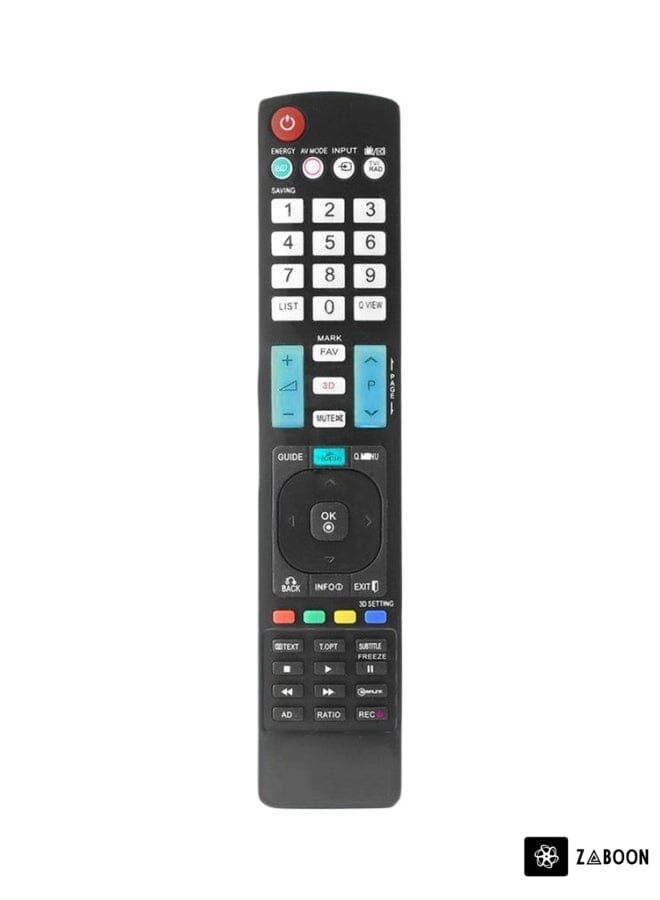 Zaboon Universal TV Remote Controller Black