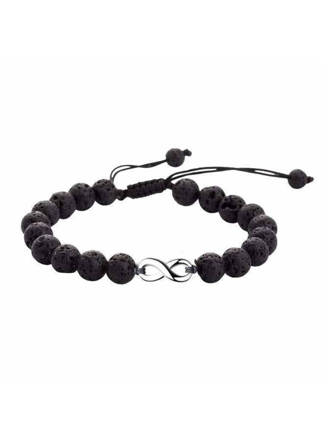 Softones 8MM Lava Rock Beads Bracelet for Men Women,Friendship Couples Gifts Natural Stone Bracelets - Image 3
