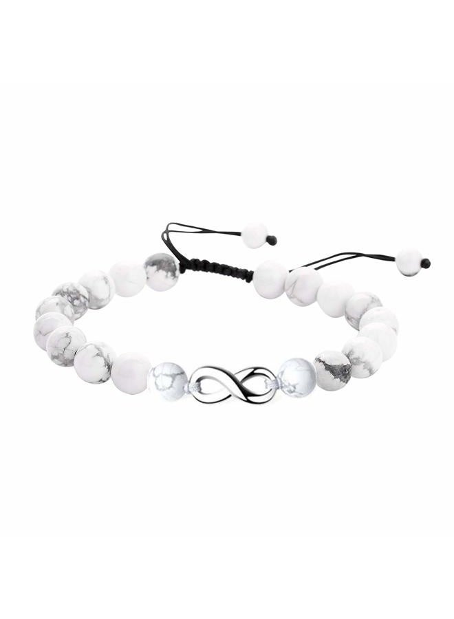 Softones 8MM Lava Rock Beads Bracelet for Men Women,Friendship Couples Gifts Natural Stone Bracelets - Image 2